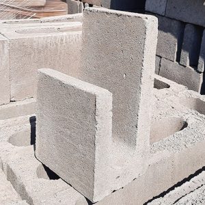 MEIA CANALETA DE CONCRETO J